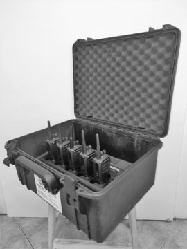 Univerzální přepravní kufr na radiostanice